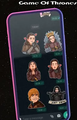 WASticker Game Of Thrones Pack android App screenshot 0