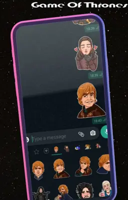 WASticker Game Of Thrones Pack android App screenshot 2